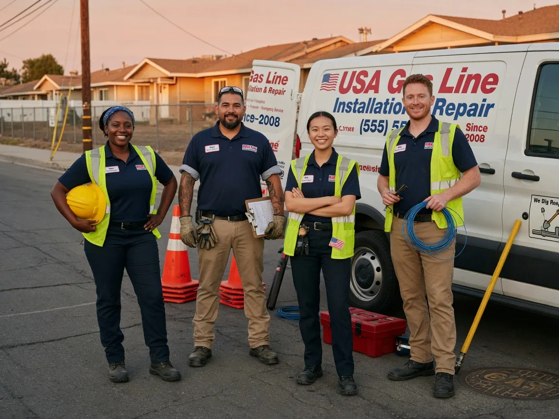 Gas Line Installation company in Morven, NC